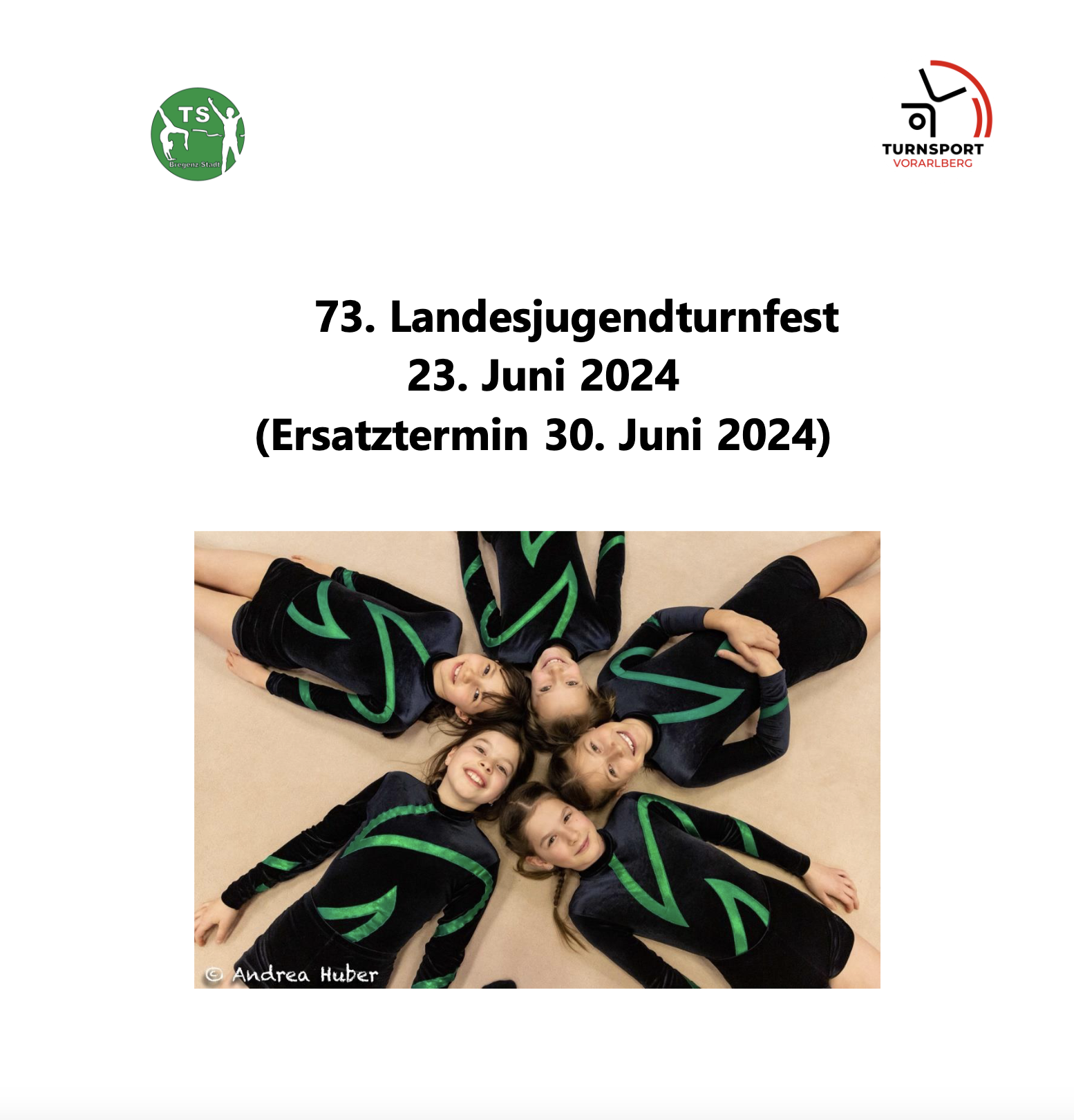 Ausschreibung 73. Landesjugend Turnfest