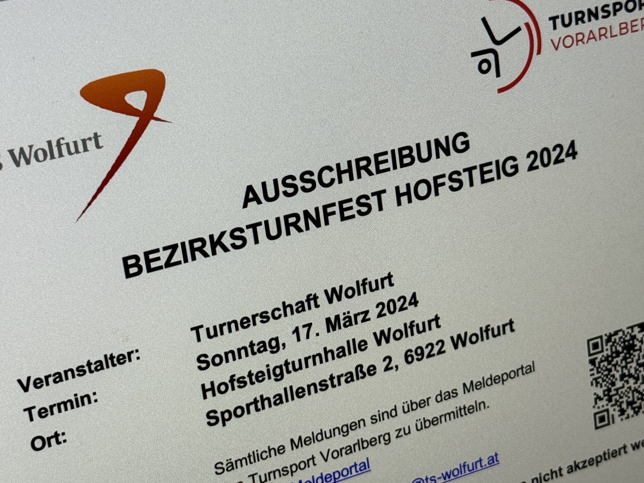 Bezirksturnfest Hofsteig - NEUER MELDESCHLUSS