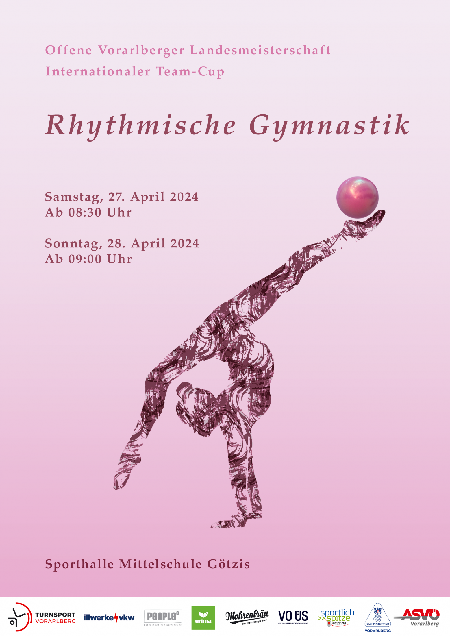Offene Vorarlberger Landesmeisterschaft in Rhythmischer Gymnastik 2024