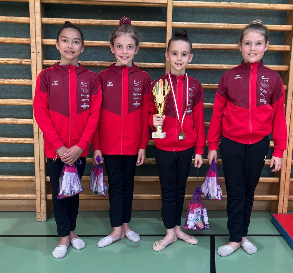 Vorarlberger Gymnastinnen glänzen bei Tiroler Landesmeisterschaft