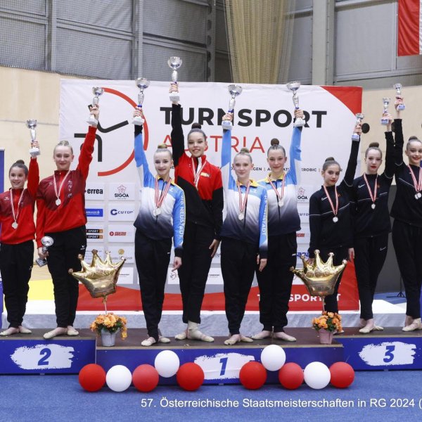 Märk holt Gymnastik Staatsmeistertitel ins Ländle 