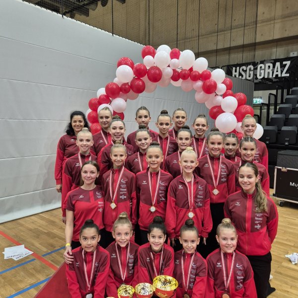 3x Gold und 1x Bronze für die Ländle Gymnastinnen