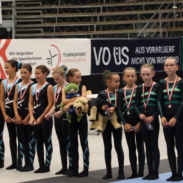 Landesmeisterschaften im Team Turnen begeistern Vorarlberg