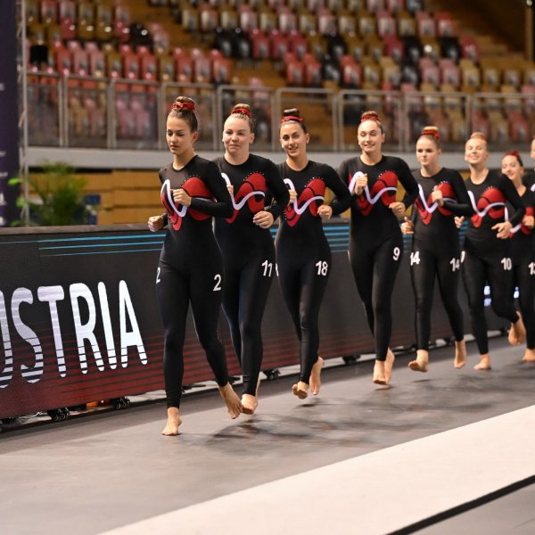 EM Team-Turnen: Österreichs Juniorinnen im Finale auf Platz 8