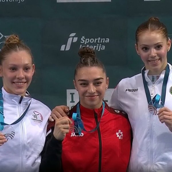 Zweite Weltcup-Medaille für Turnerin Leni Bohle