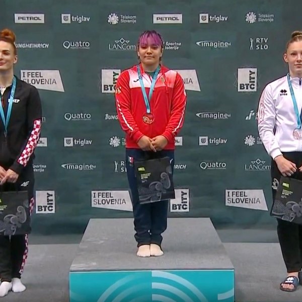Weltcup-Bronze für Turnerin Leni Bohle in Koper