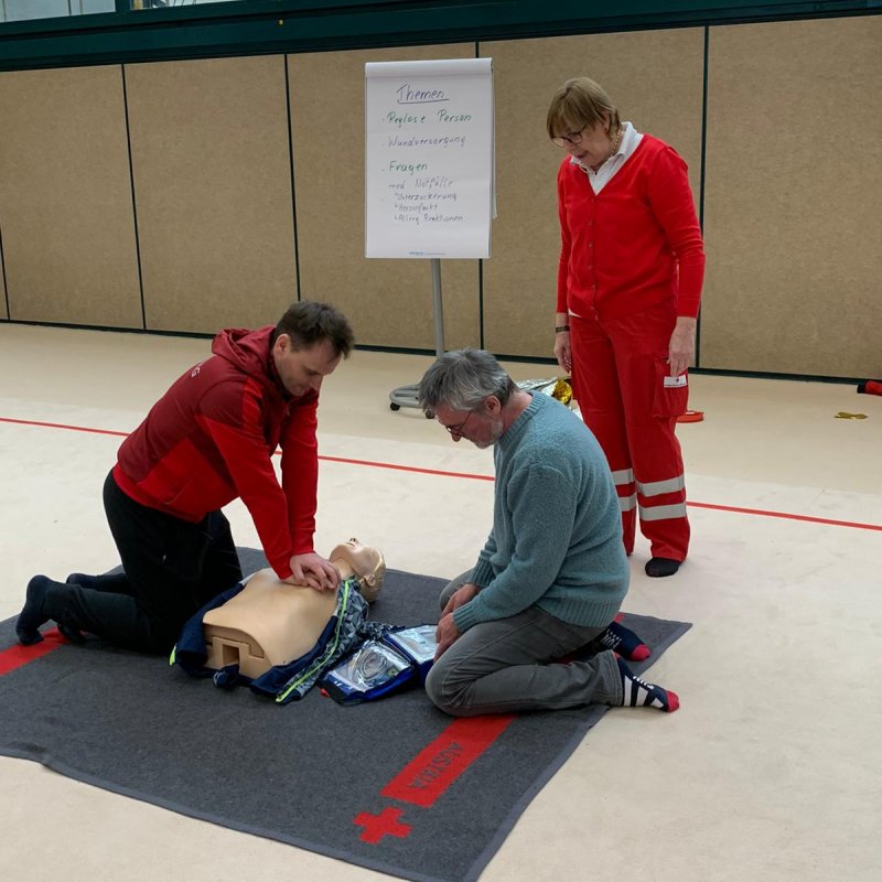 Das Wissen für den Ernstfall aufgefrischt