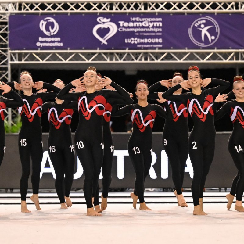 EM Team-Turnen: Österreichs Juniorinnen im Finale auf Platz 8