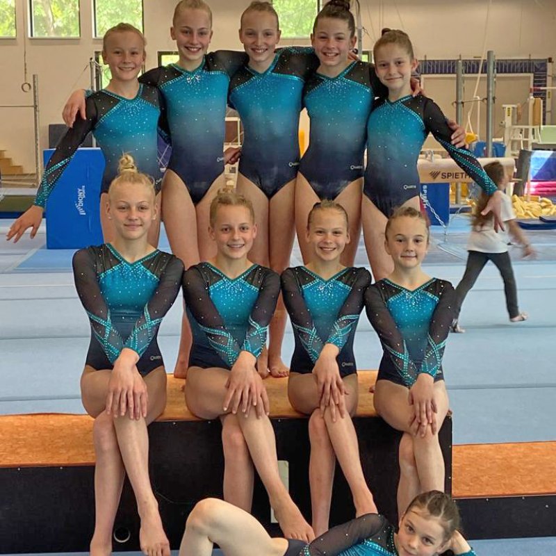 Nachwuchsturnerinnen bei Tiroler Jugendmeisterschaft