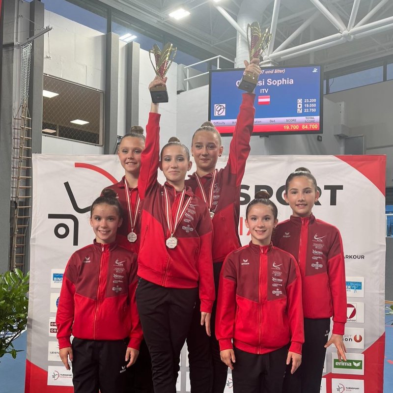 RG Juniorinnen glänzten bei den Staatsmeisterschaften